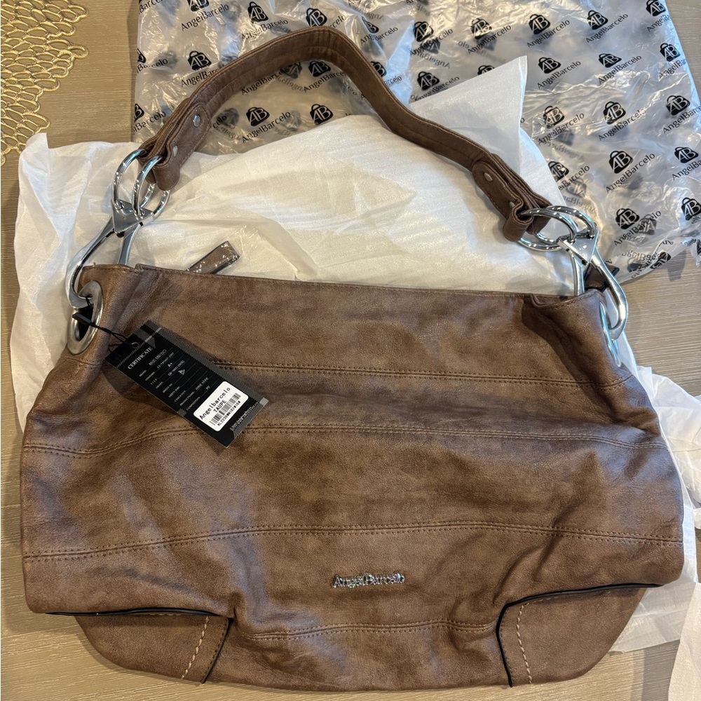 NWT Angel Barcelo Hobo Bag